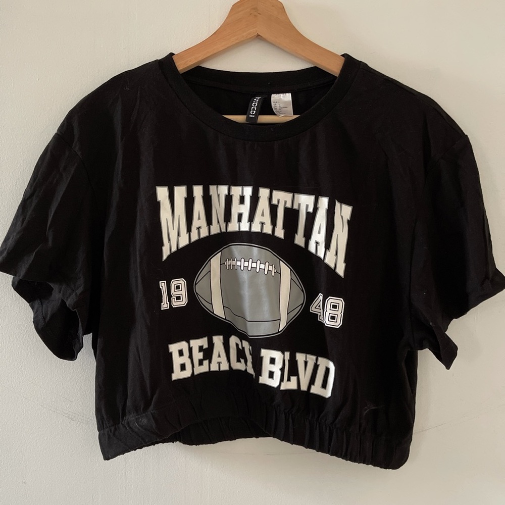 Black Crop Top